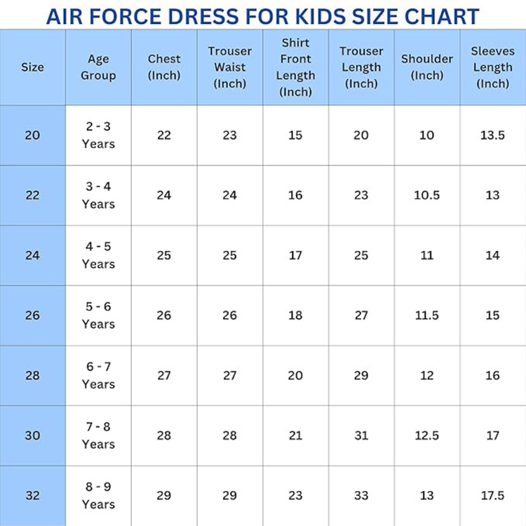 Air Force dress for school fancy dress competition kids