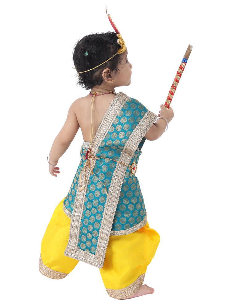 Krishna combo dress for baby boys festive temple wear