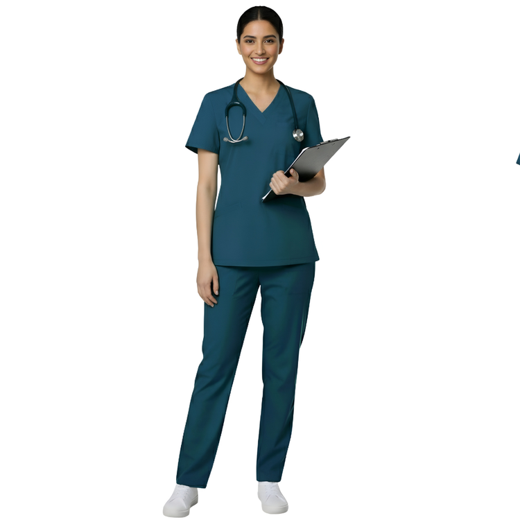 best medical scrubs for women,women’s medical scrubs set, comfortable scrubs for women, women’s scrubs top and pants set, professional women’s scrubs