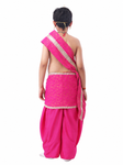 Krishna Costume for Kids Includes Crepe Pink Dhoti - Embroidery Patka and Accessories Dress Ready For Janmasthami