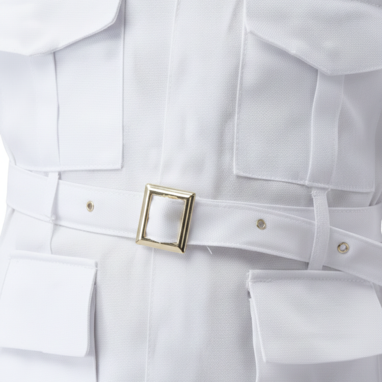 Kids Navy Style Costume Set – Sailor Shirt, Trousers, Cap & Salute Outfit for Role Play