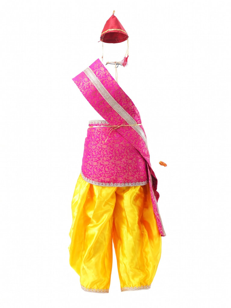 Krishna Costume - back view